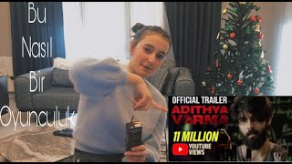 Adithya Varma Trailer Reaction  Dhruv Vikram Banita Sandhu  A Turkish Girl In Bollywood [upl. by Azenav408]