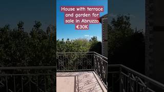 Italian HOME With terrace and garden For Sale in Abruzzo  Virtual Property Tours Italy [upl. by Schifra429]