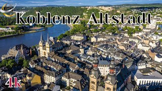 Koblenz Altstadt  Germany City 2024 Walking Deutschland Tour 4K  60fps HDR [upl. by Shayna]