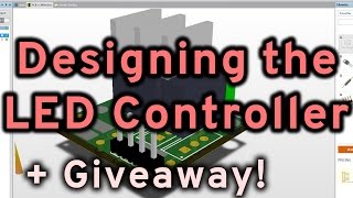 PCB Design Designing the RGB LED Strip Controller  GIVEAWAY [upl. by Adnulahs987]