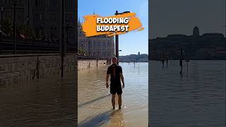 🌊 Flooding in Budapest [upl. by Nellahs30]