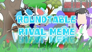 Roundtable rival meme ♦ gacha club ♦ Demon slayer  Tomioka Giyuu [upl. by Akvir432]