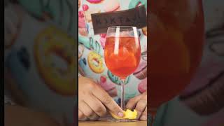 Aperol Spritz w 30 sekund Najlepszy przepis 👌 [upl. by Karlik250]