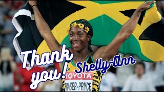 Thanks and Good bye ShellyAnn FraserPryce [upl. by Theron]