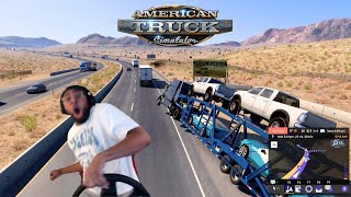 I FORGOT HOW FUN THIS GAME IS lmaooo  American Truck Simulator Multiplayer [upl. by Adnirual]