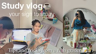 Getting back to studying ッ♡  tips and tricks to help you ace ur exams  Gauri Bhasin [upl. by Retloc348]