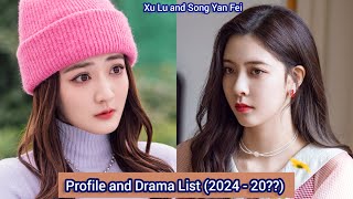 Xu Lu and Song Yan Fei  Profile and Drama List 2024  20 [upl. by Marc288]