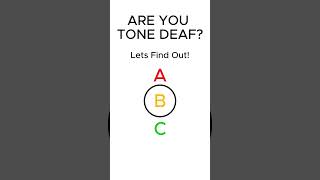 TONE DEAF TEST Link In Bio For FREE Music Training [upl. by Atsirhc]