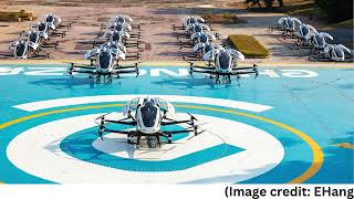 China greenlights mass production of autonomous flying taxis — with commercial flights set for 2025 [upl. by Naylor210]