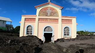 Ile de la RéunionPiton Ste Roseéglise notre Dame des Laves [upl. by Valenba]