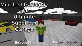 Minetest Gameplay EP33  The Ultimate Super Car Garage [upl. by Sivar806]