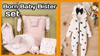 Baby Bed set  born baby stuff  clothes  Romper set  Beautiful bister [upl. by Kurth]