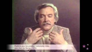 Pub Culte 1978 pour les pastilles Vicks avec Marc de Georgi [upl. by Nosauq973]