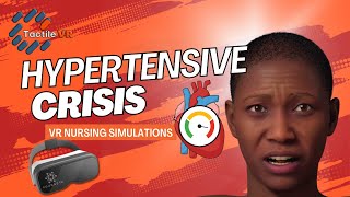 Hypertensive Crisis Case Scenario  VR Nursing Simulations  Courseta VR [upl. by Kristi]