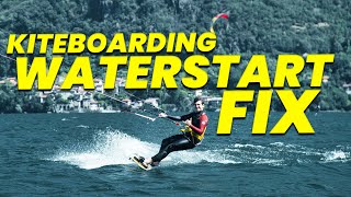 Kiteboarding waterstart 🚀 fully explained [upl. by Orteip592]