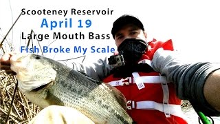 Washington Fishing Scooteney Reservoir April 19 2017 [upl. by Soane]