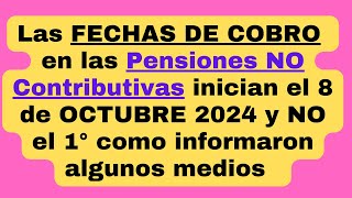 CALENDARIO OFICIAL DE PAGO FECHA Y ORDEN DE COBRO PENSIÓN BIENESTAR DE LOS ADULTOS MAYORES 2024 [upl. by Renckens]