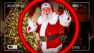 15 Times Santa Claus Caught On Camera SNEAKING IN [upl. by Madaih]