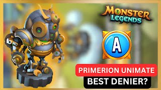 MONSTER LEGENDS MY FIRST TIME USING PRIMERION UNIMATE AT RANK 5 PVP MULTIPLAYER GAMEPLAY [upl. by Rehpotsyrk455]