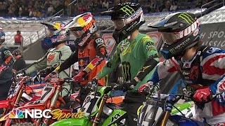 Supercross Round 7 in Minneapolis  EXTENDED HIGHLIGHTS  21922  Motorsports on NBC [upl. by Suzi89]