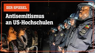 Nahostkonflikt auf USCampus  DER SPIEGEL [upl. by Yrocaj]