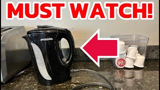 Proctor Silex Electric Tea Kettle Black My Honest Review [upl. by Valdemar]