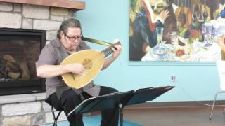 Mille Regretz  Lute solo from a Phalese manuscript Live 02052017 John Hedger [upl. by Eletnahs]