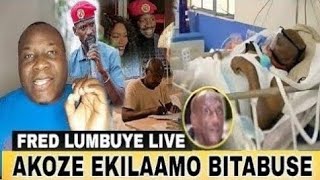 FRED LUMBUYE LIVE YOSERI AZILISE OLUVANYUMA LWA AMERICA OKUSINDIKA FBI [upl. by Salem60]