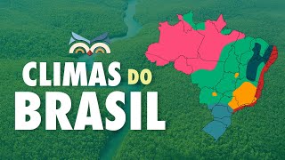 Climas do Brasil  Toda Matéria [upl. by Hanson]