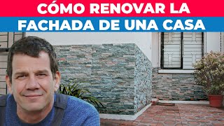 Cómo renovar la fachada de una casa [upl. by Aimahc]