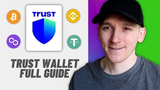 Trust Wallet Tutorial 2024 How to Use Trust Wallet [upl. by Enilada]