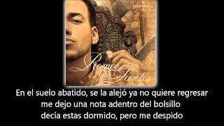 Romeo Santos  Soberbio lyric  letra [upl. by Clercq]