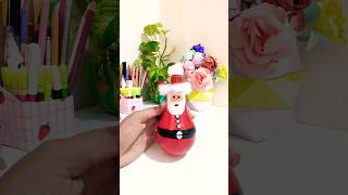 Santa clause from bulb🎅santaclaus santaclausdrawingeasy shortsfeed shorts youtubeshorts [upl. by Aihsar]