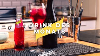 Schweppes Drink des Monats Dezember  Pomegranate Spritz [upl. by Nnayrb]