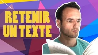 Comment apprendre un texte par coeur [upl. by Lejna11]