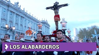 Procesión del Cristo de los Alabarderos 2024 en Madrid [upl. by Airda]