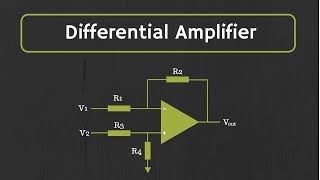 Operational Amplifier OpAmp as Differential Amplifier or OpAmp as subtractor With Examples [upl. by Searcy]