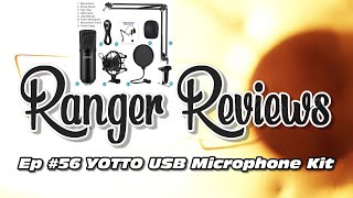 Ranger Reviews Ep 56 YOTTO USB Microphone Kit [upl. by Eseila]