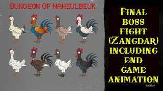 The Dungeon Of Naheulbeuk  Final boss fight Zangdar Gzors Nightmare including end game animation [upl. by Avril]