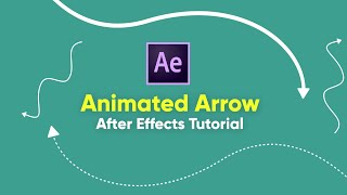 Create Animated Arrows  After Effects Tutorial Super Easy [upl. by Nolahc299]