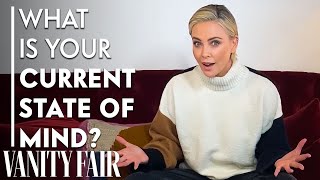 Charlize Theron Answers Personality Revealing Questions  Proust Questionnaire  Vanity Fair [upl. by Schecter772]