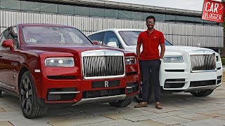 INSIDE 2 NEW RollsRoyce Cullinan SUV 2018  Interior Exterior DETAILS w REVS [upl. by Forster]