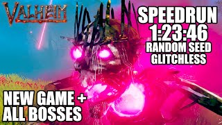 Valheim NG RSG All Bosses Speedrun Former World Record  12346 [upl. by Mareld82]