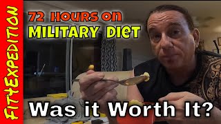 Im Going to Regret This  72 Hours on the Military Diet MY RESULTS [upl. by Atoked65]