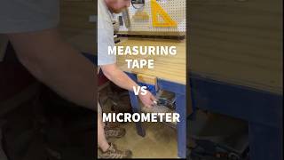 Measuring Tapes vs Micrometer shorts [upl. by Annelak]