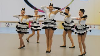 Majorettes Ladybirds  Benešov  baton mini formation juniors Mažoretky  Hradec Kralove 2023 [upl. by Nire]