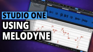 Studio One  Using Melodyne [upl. by Elohc546]