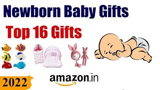 Top 16 Newborn Baby Gifts in India 2023  Best Gifts For Newborn Baby in India [upl. by Ybur757]