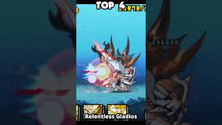 Top Units with Slow Effect The Battle Cats にゃんこ大戦争 [upl. by Nolad]