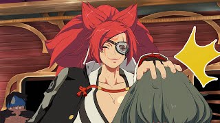 Baiken patting Delilah for 1 minute and 25 seconds [upl. by Ahsei]